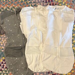 Snoo White and Gray Baby Snoo Swaddles